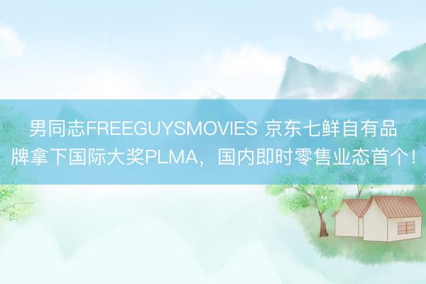 男同志FREEGUYSMOVIES 京东七鲜自有品牌拿下国际大奖PLMA，国内即时零售业态首个！
