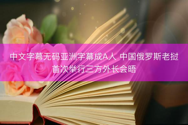 中文字幕无码亚洲字幕成A人 中国俄罗斯老挝首次举行三方外长会晤